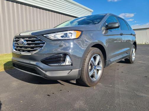 Lithium Gray 2021 Ford Edge SEL