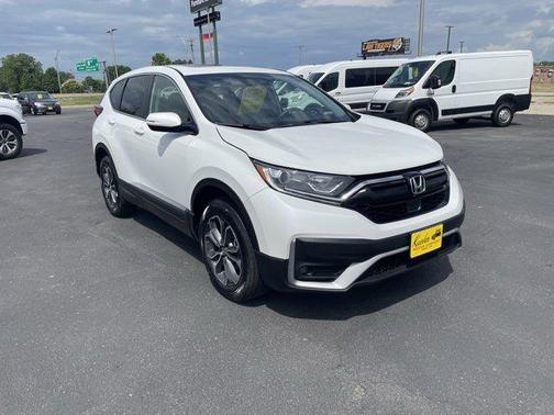 Platinum White Pearl 2022 Honda CR-V EX