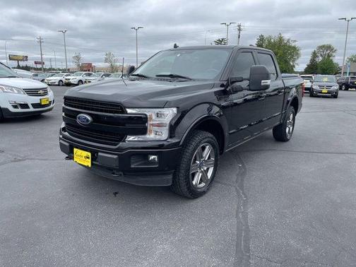 Agate Black Metallic 2020 Ford F-150 Lariat