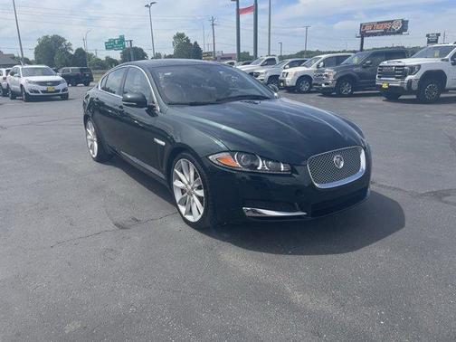 British Racing Green 2015 Jaguar XF 3.0 Portfolio
