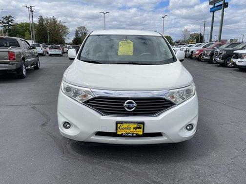 White Pearl 2013 Nissan Quest SV