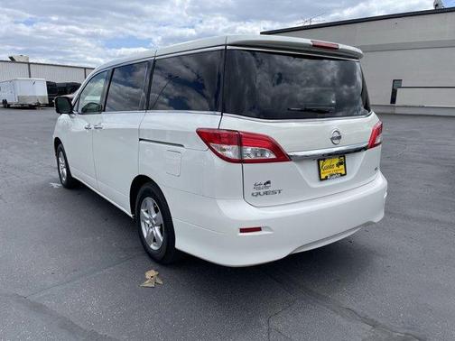 White Pearl 2013 Nissan Quest SV