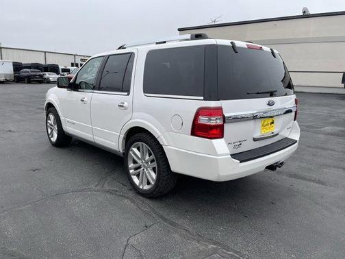 White Platinum Tri-Coat Metallic 2017 Ford Expedition Platinum