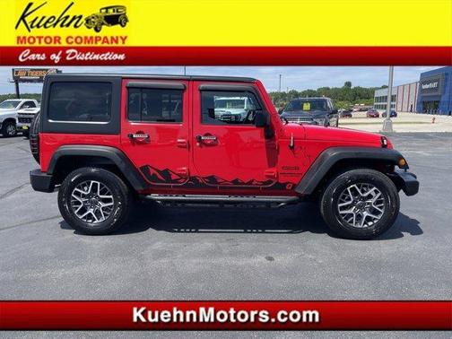 Firecracker Red Clearcoat 2016 Jeep Wrangler Unlimited Sport