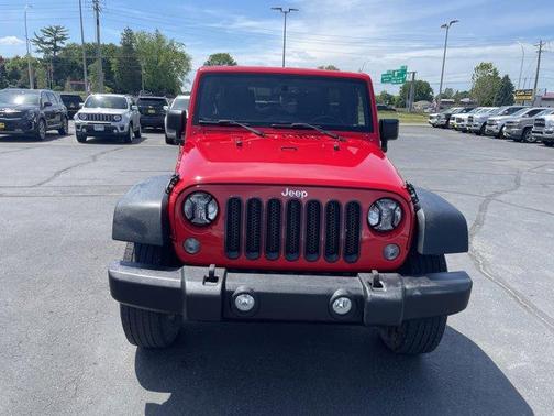 Firecracker Red Clearcoat 2016 Jeep Wrangler Unlimited Sport