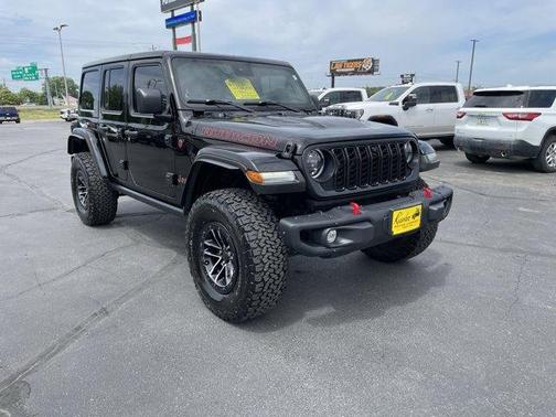 Black Clearcoat 2024 Jeep Wrangler Rubicon