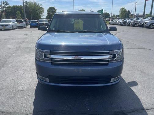Blue Metallic 2018 Ford Flex SEL