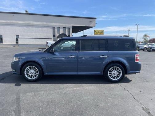 Blue Metallic 2018 Ford Flex SEL