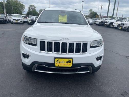 Bright White Clearcoat 2015 Jeep Grand Cherokee Limited