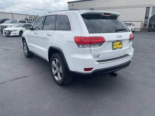 Bright White Clearcoat 2015 Jeep Grand Cherokee Limited
