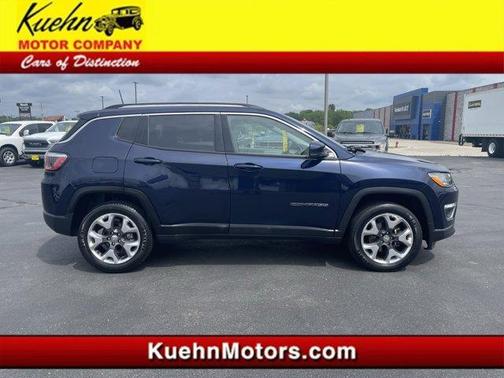 Jazz Blue Pearlcoat 2020 Jeep Compass Limited