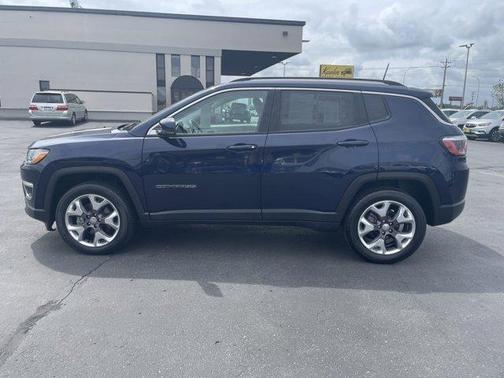 Jazz Blue Pearlcoat 2020 Jeep Compass Limited