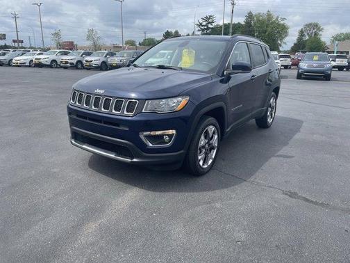 Jazz Blue Pearlcoat 2020 Jeep Compass Limited