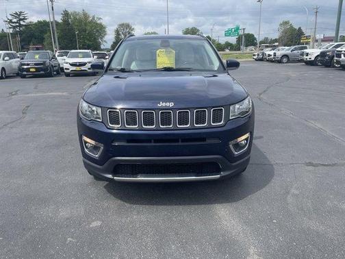 Jazz Blue Pearlcoat 2020 Jeep Compass Limited