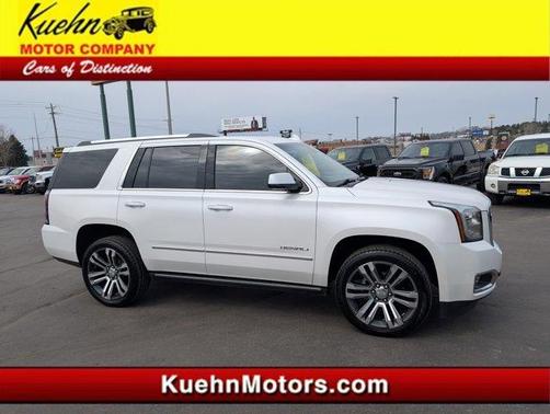White Frost Tri-Coat 2018 GMC Yukon Denali