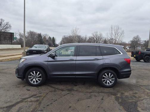 Modern Steel Metallic 2021 Honda Pilot EX-L