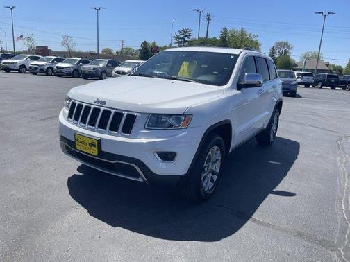 Bright White Clearcoat 2014 Jeep Grand Cherokee Limited