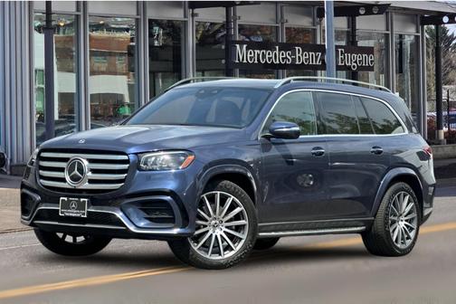 Twilight Blue Metallic 2024 Mercedes-Benz GLS 580 4MATIC