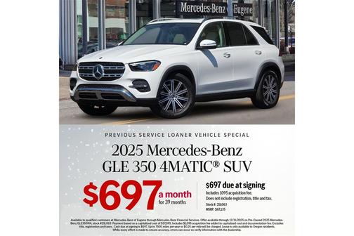 2025 Mercedes-Benz GLE 350 4MATIC