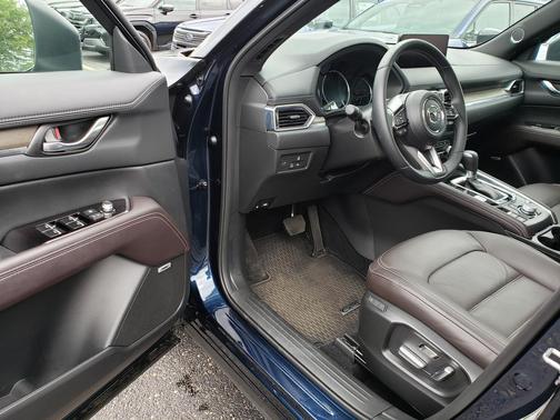 Deep Crystal Blue Mica 2025 Mazda CX-5 2.5 Turbo Signature