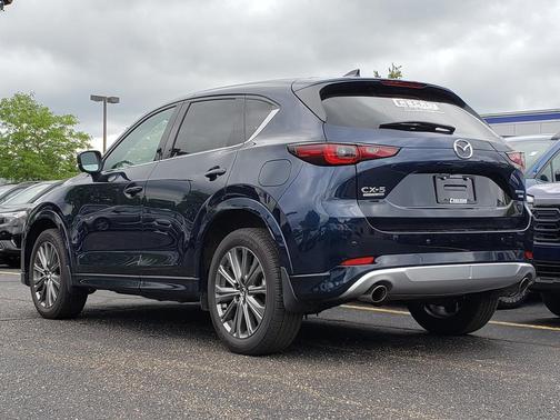 Deep Crystal Blue Mica 2025 Mazda CX-5 2.5 Turbo Signature