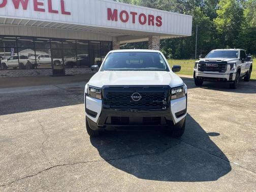 Glacier White 2026 Nissan Frontier SV