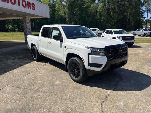 Glacier White 2026 Nissan Frontier SV