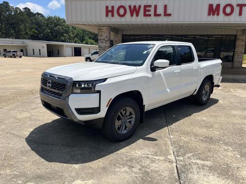 Glacier White 2026 Nissan Frontier SV
