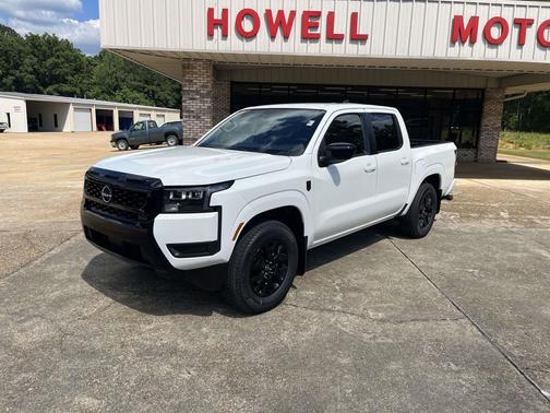 Glacier White 2026 Nissan Frontier SV