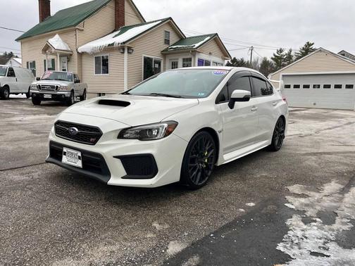Crystal White Pearl 2018 Subaru WRX STI Base