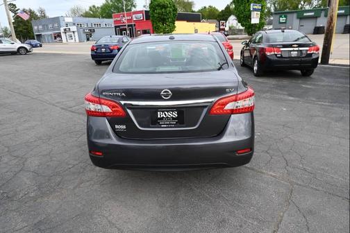 Gray 2015 Nissan Sentra SV