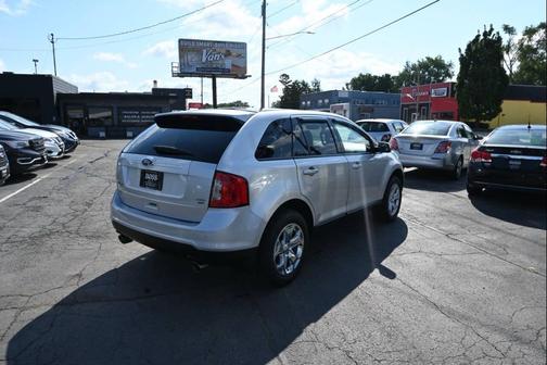 Silver 2012 Ford Edge SEL