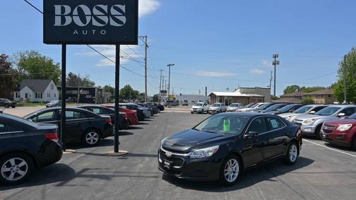 Black 2015 Chevrolet Malibu 1LT