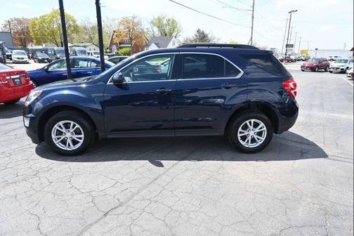 Blue 2017 Chevrolet Equinox 1LT