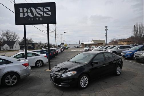 Black 2015 Dodge Dart AERO