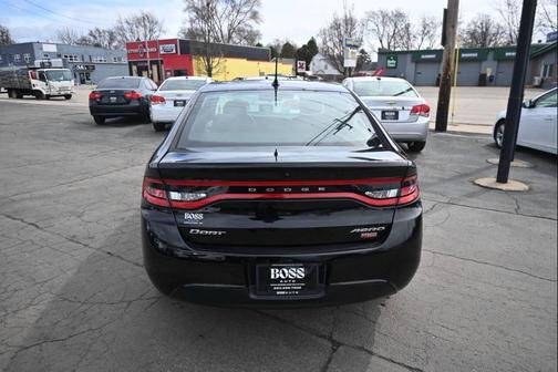 Black 2015 Dodge Dart AERO