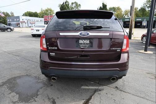 Maroon 2011 Ford Edge Limited