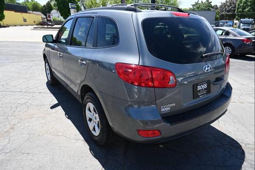 Gray 2009 Hyundai SANTA FE GLS
