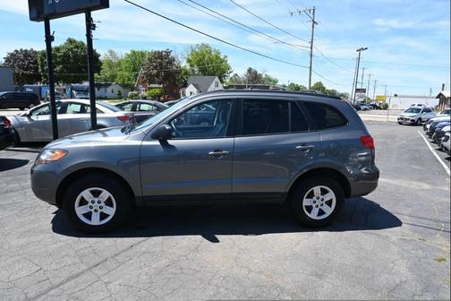 Gray 2009 Hyundai SANTA FE GLS