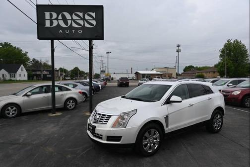 White 2014 Cadillac SRX Luxury Collection