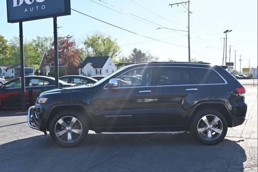 Black 2015 Jeep Grand Cherokee Overland