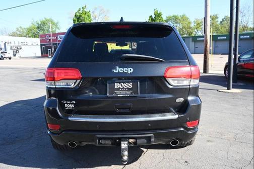 Black 2015 Jeep Grand Cherokee Overland
