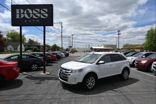White 2013 Ford Edge Limited