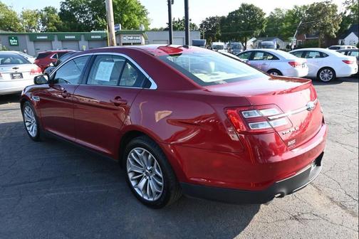 Red 2014 Ford Taurus Limited