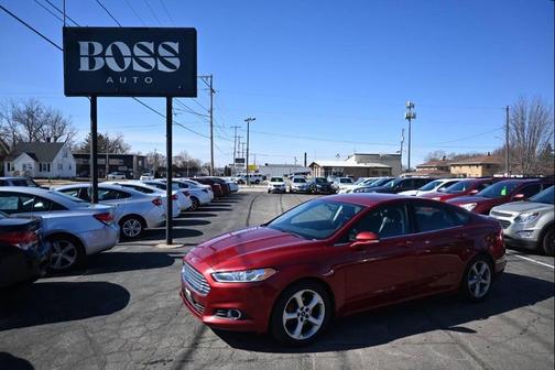 Ruby Red Metallic Tinted Clear Coat 2013 Ford Fusion SE