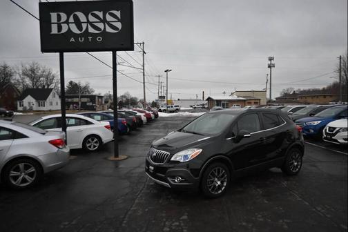 Black 2016 Buick Encore Sport Touring