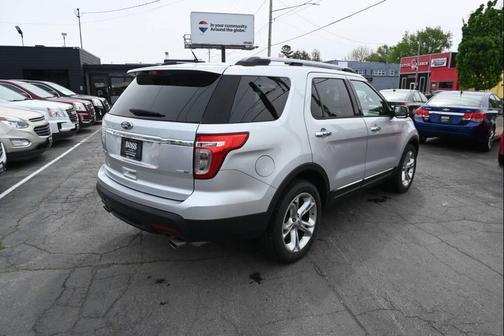 Silver 2014 Ford Explorer Limited