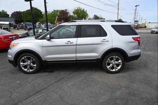 Silver 2014 Ford Explorer Limited