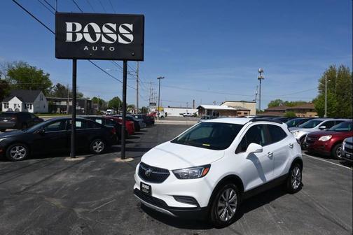 White 2018 Buick Encore Preferred