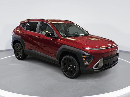 Ultimate Red Metallic 2026 Hyundai KONA SEL Sport